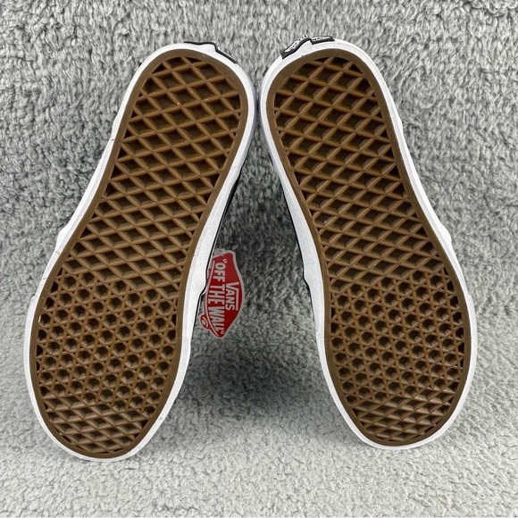 Vans Shoes Atwood Wool Plaid Mens Boys Size 7 Dark Grey Red Black Lace Up Padded - Picture 9 of 14